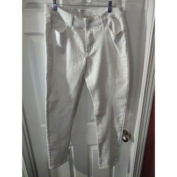 Ling's Jeans Size 15/16 White Tapered - Picture 1 of 10